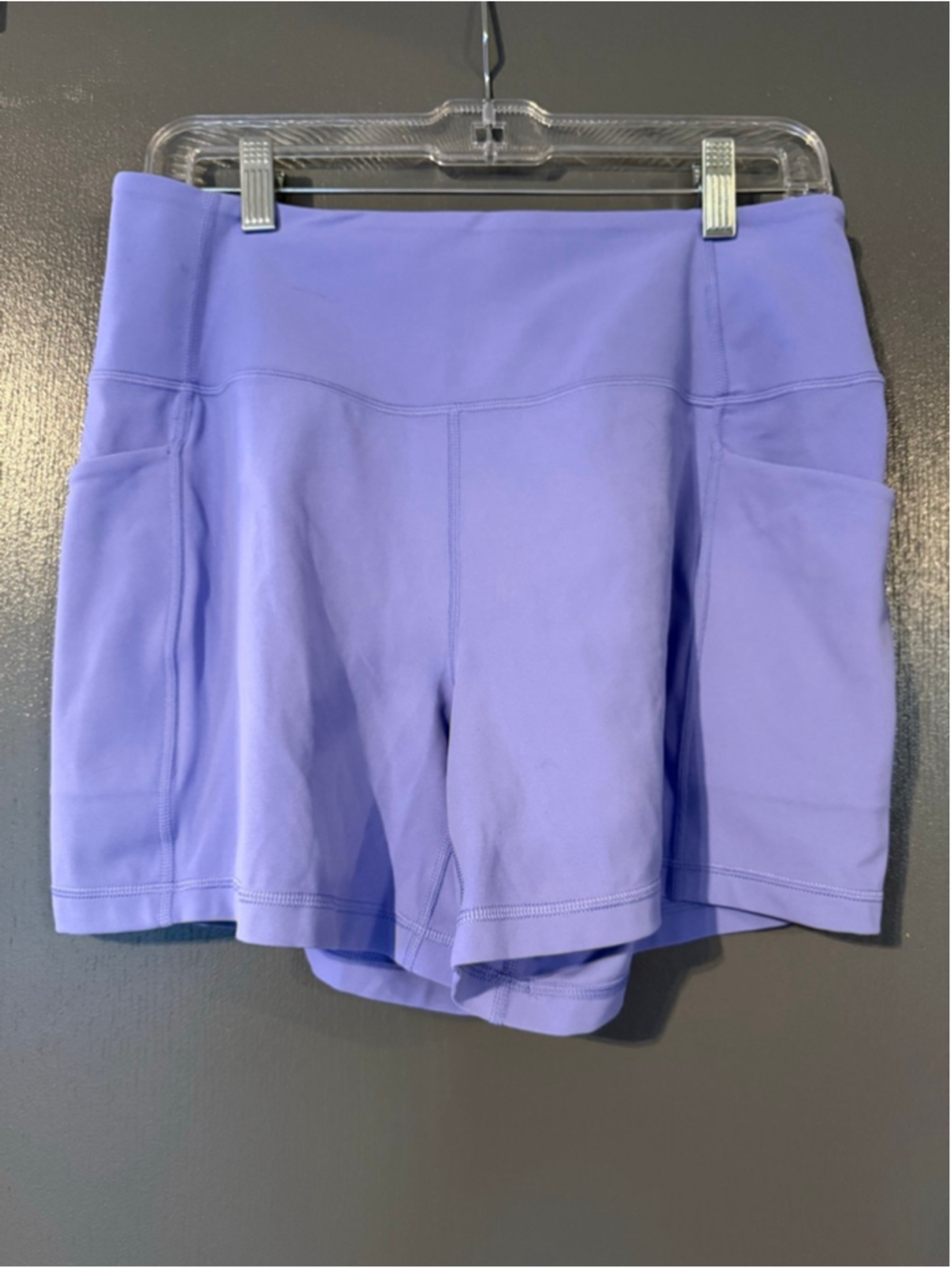 Women's Duluth Trading Co Purple Noga Air Athletic Shorts S